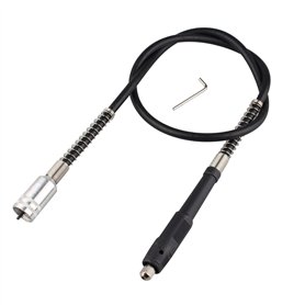 HALJIA Flexible perceuse Tige extension Mandrin sans clé Compatible Outil accessoire de fixation pour Dremel Outil rotatif