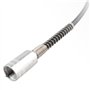 HALJIA Flexible perceuse Tige extension Mandrin sans clé Compatible Outil accessoire de fixation pour Dremel Outil rotatif