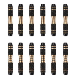 MagiDeal 12 Pcs Cuivre 16g Barrels Fût de Fléchettes Accessoire Jeu de Fléchettes