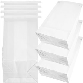ULTNICE 25pcs Sacs Barf jetables Voyage Vomit Sacs (Blanc)
