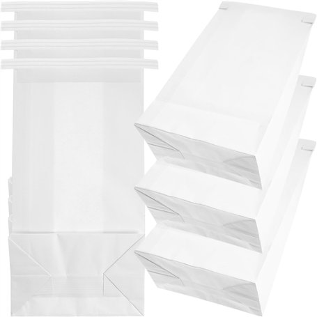 ULTNICE 25pcs Sacs Barf jetables Voyage Vomit Sacs (Blanc)
