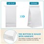 ULTNICE 25pcs Sacs Barf jetables Voyage Vomit Sacs (Blanc)