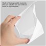 ULTNICE 25pcs Sacs Barf jetables Voyage Vomit Sacs (Blanc)