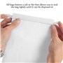 ULTNICE 25pcs Sacs Barf jetables Voyage Vomit Sacs (Blanc)