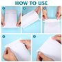 ULTNICE 25pcs Sacs Barf jetables Voyage Vomit Sacs (Blanc)