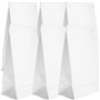 ULTNICE 25pcs Sacs Barf jetables Voyage Vomit Sacs (Blanc)