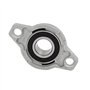sourcingmap FL002 15mm alliage zinc 2 boulon bride rotule Roulement bille montés 2pcs