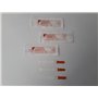 100 Bandelettes Fluo Ophtalmiques Colorées Fluorescéine Sodique U.S.P Bio Glo Fluorets Sans Correction
