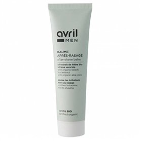 AVRIL - Baume après-rasage - Bio certifié - Aloe vera - Peau douce