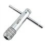 6pcs HSS Porte Taraud Réversible à Cliquet M3-M8 avec Poignée en T Réglable Tourne à Gauche à Cliquet pour Robinet de Découpe