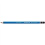 STAEDTLER Lot de 6 Crayons Papier Mars Lumograph 100 Mine 2 mm Bleu 9B