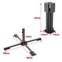 Support de parasol pliable