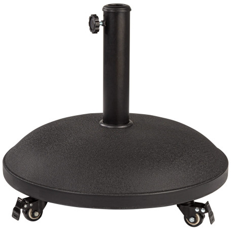 AKTIVE Support de Parasol Rond avec Roues