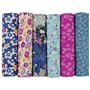 6pcs 50 x 50 cm Patchwork coton tissu DIY Fait à la main en tissu à coudre Quilting Designs Différents (U-B902)
