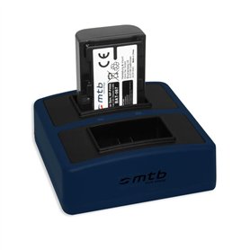 Batterie + Double Chargeur Compact (USB) Compatible avec NP-FH50