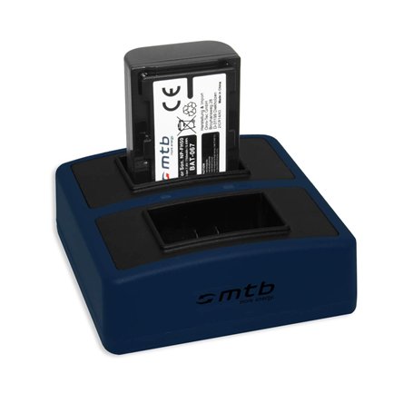 Batterie + Double Chargeur Compact (USB) Compatible avec NP-FH50