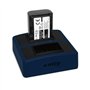 Batterie + Double Chargeur Compact (USB) Compatible avec NP-FH50