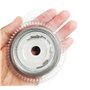 Ligne de pêche en acier inoxydable revêtement en vinyle - 10 mètres, 12 - 36 g, avec 12 connecteurs, 4,5 kg