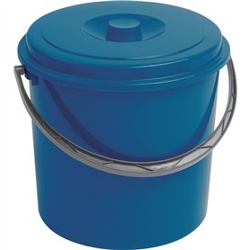 Curver Seau multifonction de 12 l avec couvercle - Bleu Curver Seau multifonction de 12 l avec couvercle - Bleu