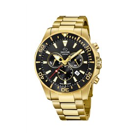 JAGUAR J864/3 Montre chronographe à Quartz pour Homme en Acier doré