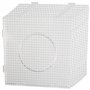 Smowo® 8 Plaques de perles de fer à repasser carrées et transparentes – Lot de plaques à brancher – Perles à repasser – 14