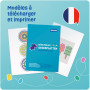 Smowo® 8 Plaques de perles de fer à repasser carrées et transparentes – Lot de plaques à brancher – Perles à repasser – 14,5 x 1