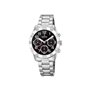 Montre FESTINA pour Enfants F20345/3 Junior Collection Boîtier en Acier Inoxydable Gris Bracelet en Acier Inoxydable Gris