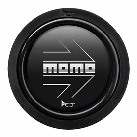 momo Pfeiltaste Logo.Matt Blk. Chr.2C-F
