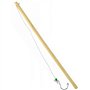 les colis noirs lcn Lot de 10 Canne a pêche en Bois 34 cm - Kermesse Canard Anniversaire - 122