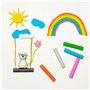 Creative Deco Set de Pate a Modeler pour Enfants | 24 Couleurs | 1600g | Pâte à Modeler Sûr, Non-Toxique et Sans Gluten | Ne Sèc