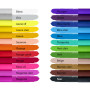 Creative Deco Set de Pate a Modeler pour Enfants | 24 Couleurs | 1600g | Pâte à Modeler Sûr, Non-Toxique et Sans Gluten | Ne Sèc