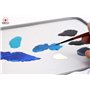 50 Hydration Paper Sheets Everlasting Wet Palette - Painter Size
