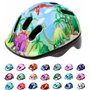 Casque Vélo Enfant VTT et VTC Unisexe Casque de Cyclisme de Réglable de Sport pour BMX Skate Scooter Patines Conçu pour la Sécur