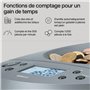 Safescan 1450 compteuse de pièces qui compte et trie rapidement de gros volumes de pièces en euros mélangées - Trie les pièces p