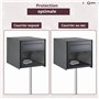 Tapis Anti-Humidité Abeho et Grille Universelle pour Boîtes aux Lettres - Protège le Courrier de la Pluie, Humidité et Intempéri
