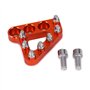 Fast Pro Plaque de pédale de frein arrière CNC + levier de changement de vitesse Shift levier pour 125-530 SX EXC XCF XC XCW SXF