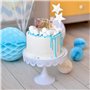 Dekora - Détails de Baptême | Figure de Décoration de Baptême Fille - Bébé avec Peluche