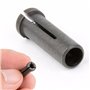 1 adaptateur réducteur en métal noir de 6 mm à 3 mm pour meuleuse électrique outils rotatifs