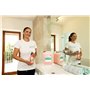Hygiene VOS Savon crème 10 l - Crème de lavage douce - Rose - Pour tous les systèmes de distribution sous pression et distribute
