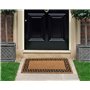 Coco&Coir® Paillasson en Fibre de Coco | 100% Fibre de Coco Naturelle avec endos en PVC | Tapis Coco Premium | Paillasson très A