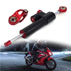 Stabilisateur d'amortisseur de direction universel CNC pour moto