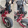 Stabilisateur d'amortisseur de direction universel CNC pour moto