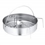 WMF Perfect Premium Lot de 3 cocottes à Induction 6,5 l + 3 l avec kit d'insertion, Acier Inoxydable Cromargan, 2 Niveaux de Cui