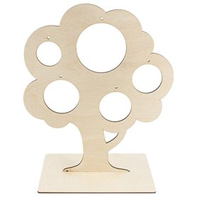 Arbre de décoration en bois à poser