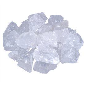 Lebensquelle Plus - Pierres d'eau en cristal de roche - Pierres brutes 100 % naturelles - 300 g
