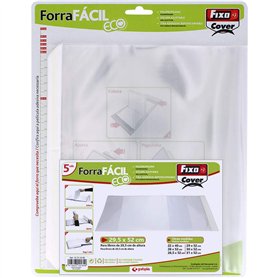 Fixo Cover 01014400-pack de 5 forra Eco facile avec rabat ajustable de 295 x 520 mm