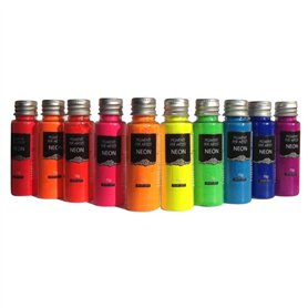 Resin Pro - 10 x 10 gr Pigments NEON - Kit de Pigments Narcotiques Mélangés, Compatibles avec Èpoxy, Polyuréthane, Acrylique, Pe Resin Pro - 10 x 10 gr Pigments NEON - Kit de Pigments Narcotiques Mélangés