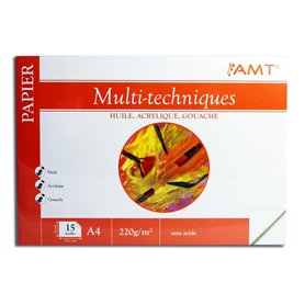 Bloc Papier DE 15 Feuilles 21x29