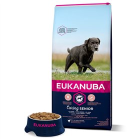 Eukanuba Chien Senior Nourriture sèche Pour Grande Race Poulet 15kg