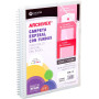 Classeur à spirale kangourou 20 pochettes en polypropylène DIN A4 + enveloppe + élastique de fermeture transparente